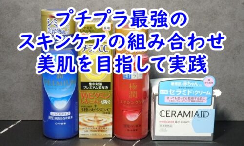 「プチプラ最強の組み合わせ」　ドラッグストアで購入できるスキンケアで完璧スキンケアを実践